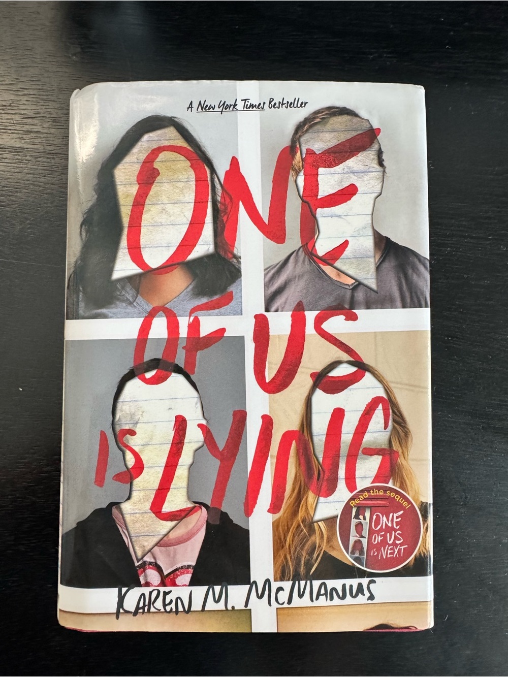 One of Us is Lying Novel- Hardcover